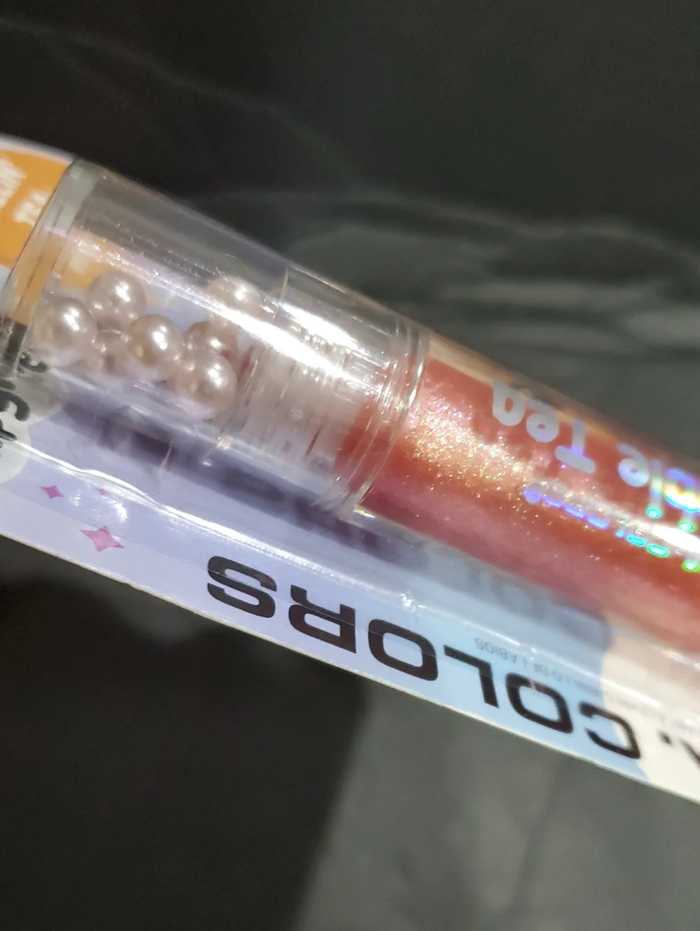 4pack bobba tea inspired sheer shimmer lipgloss set brand new